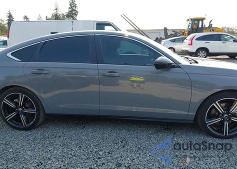 2023 Honda Accord Hybrid Sport из США, поврежденный, VIN 1HGCY2F55PA014566